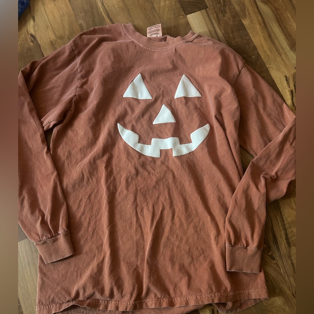 Jack ‘O Lantern Face Long Sleeve Shirt